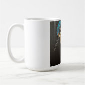 Eisvogel-Vogel-Feinkeramik-Tasse  Kaffeetasse (Links)