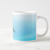 Eisvogel Vogel Jumbo-Tasse (Rechts)