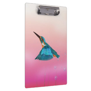 Eisvogel Vogel Klemmbrett