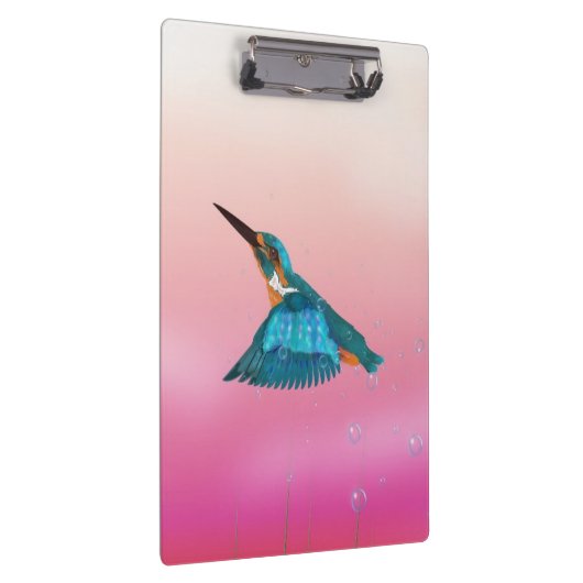 Eisvogel Vogel Klemmbrett (Rechts)