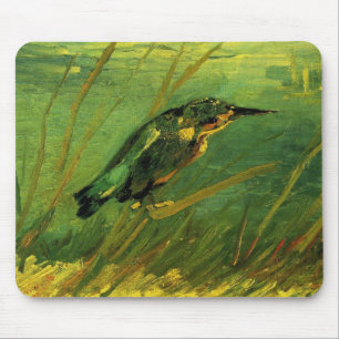 Eisvogel von Vincent van Gogh Mousepad