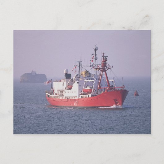 Eiswächter A171, "HMS Endurance", Portsmouth, Postkarte (Vorderseite)