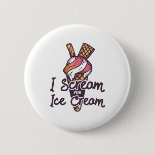 Eiswaffel Button