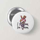 Eiswaffel Button (Vorne & Hinten)