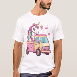 Eiswagen-Einhorn (1) T-Shirt
