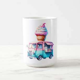 Eiswagen Kaffeetasse