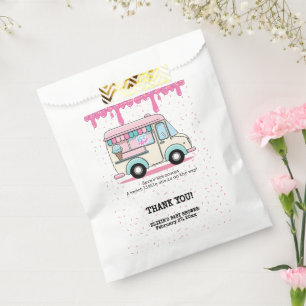 Eiswagen-Schaufel-Streusel-Baby-Party Geschenktütchen