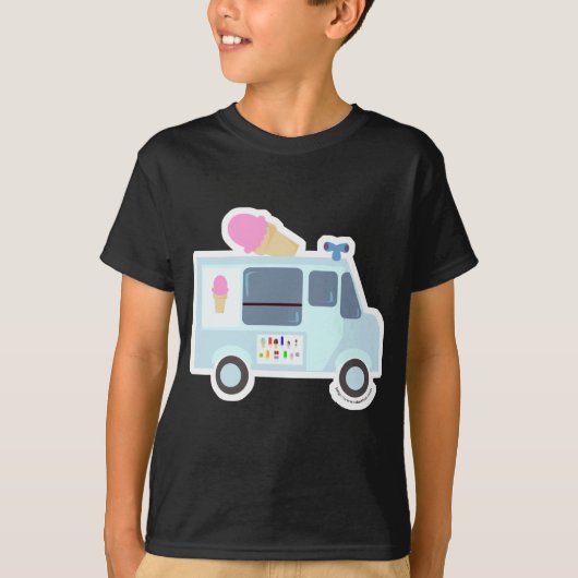 Eiswagen T-Shirt (Vorderseite)