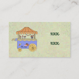 Eiswagen Visitenkarte