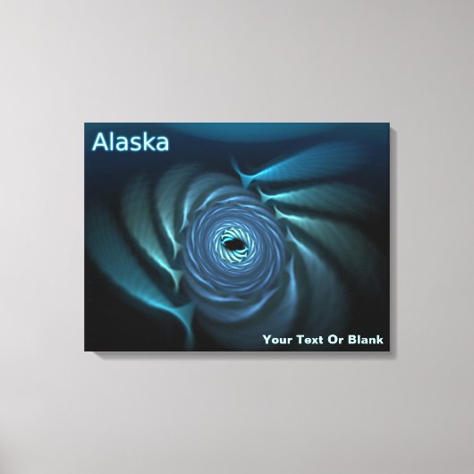 Eiswale - Alaska Leinwanddruck (Vorderseite)