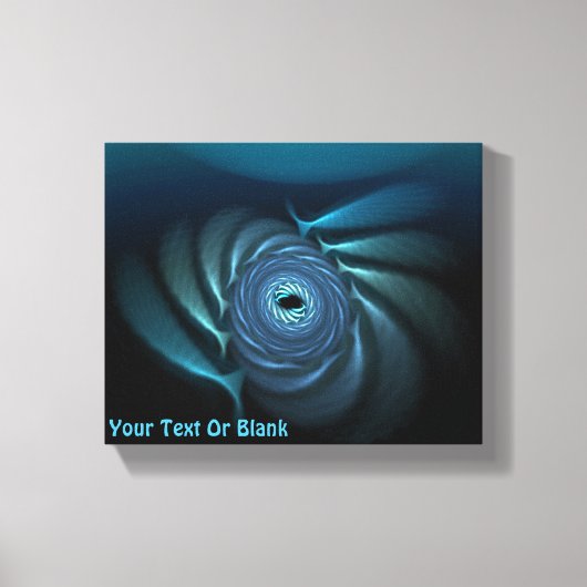 Eiswale-Fraktal Leinwanddruck (Vorderseite)