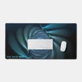 Eiswale-Fraktal Schreibtischunterlage (Tastatur & Maus)