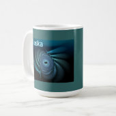 Eiswale Kaffeetasse (Vorderseite Links)