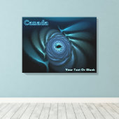 Eiswale - Kanada Leinwanddruck (Insitu (Holzboden))