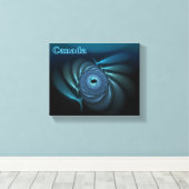 Eiswale - Kanada Leinwanddruck (Insitu (Holzboden))