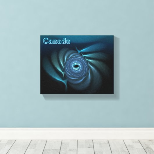 Eiswale - Kanada Leinwanddruck (Insitu (Holzboden))