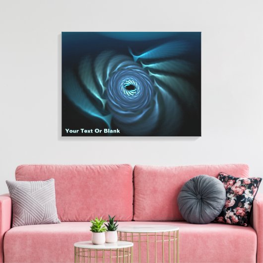 Eiswale Leinwanddruck (Insitu (Wohnzimmer))