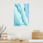 Eiswandern Reisen Plakat (Küche)