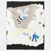 Eiswaschberg Fleecedecke (Vorderseite)