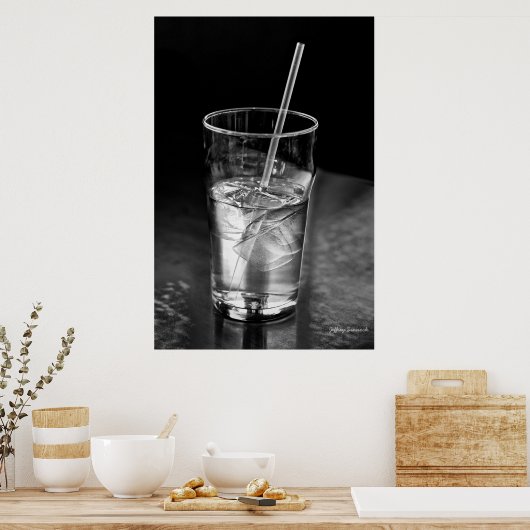 Eiswasser Poster (Küche)
