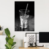 Eiswasser Poster (Heimbüro)