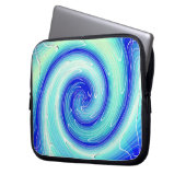Eiswelle... Laptopschutzhülle (Vorderseite Links)