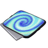 Eiswelle... Laptopschutzhülle (Vorne Knopf)