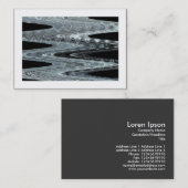 Eiswellen 01 (grenzt) visitenkarte (Vorne/Hinten)