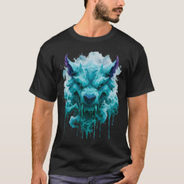 Eiswolf Grafik T-Shirt