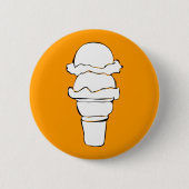 Eiswürfel Button (Vorderseite)