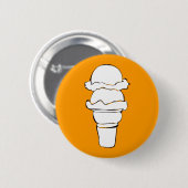 Eiswürfel Button (Vorne & Hinten)