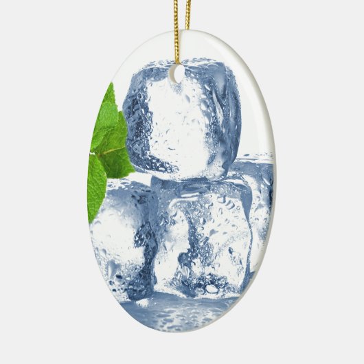 Eiswürfel cool sich keramikornament (Links)