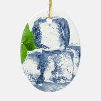 Eiswürfel cool sich keramikornament