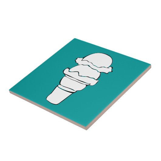 Eiswürfel Fliese (Seite)