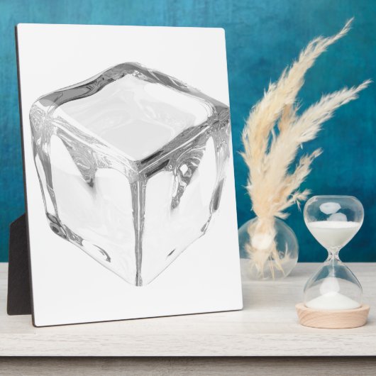 Eiswürfel Fotoplatte (Seite)