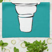 Eiswürfel Handtuch (Gefaltet)