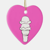 Eiswürfel Keramik Ornament (Rechts)