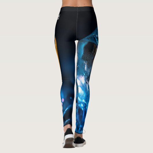 Eiswürfel Leggings (Rückseite)