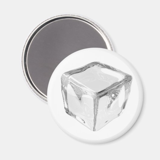Eiswürfel Magnet (Vorderseite/Rückseite)