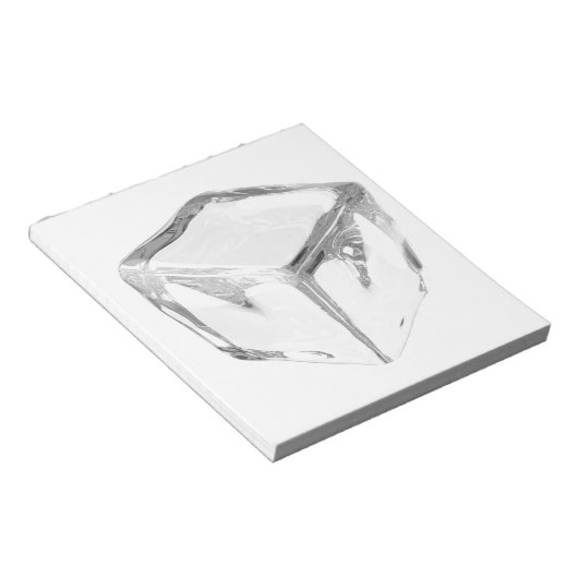 Eiswürfel Notizblock (angewinkelt)