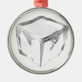 Eiswürfel Ornament Aus Metall (Vorne)
