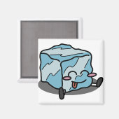 Eiswürfel-Typ Magnet (Vorderseite/Rückseite)