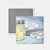 Eiswürfelfach Magnet (Vorderseite/Rückseite)