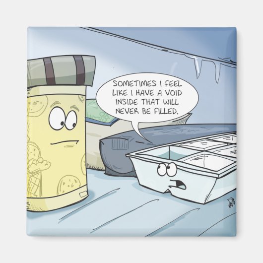 Eiswürfelfach Magnet (Vorne)