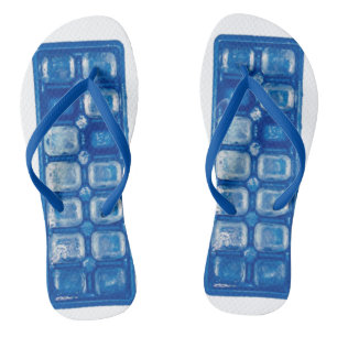 Eiswürfelform Flip Flops Sommer Badesandalen