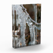 Eiszapfen Foto Block (Links)