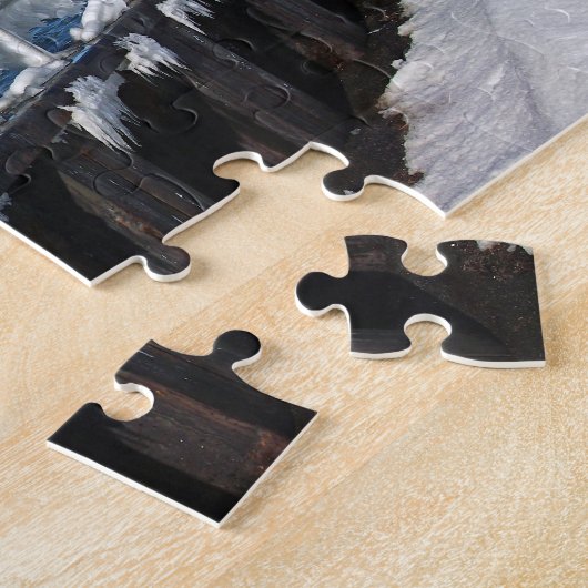 Eiszapfen Puzzle (Seite)