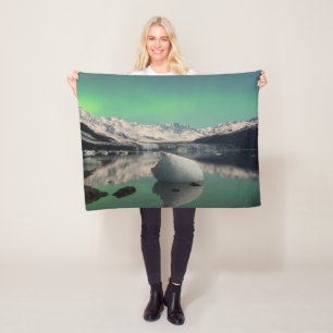 Eiszeit Aurora Fleecedecke