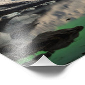 Eiszeit Aurora Fotodruck (Ecke)