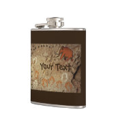 Eiszeit Höhle Kunst Flachmann (Links)